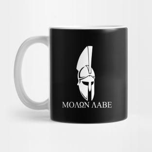 Mod.6 Molon Labe Greek Spartan Mug